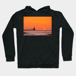 Red Sky in the morning Hoodie